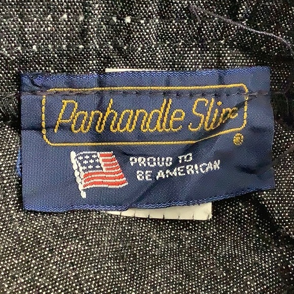 VGT Panhandle Slim fold over waist rib cage high waisted black jeans SZ 9/10 NWT - Picture 14 of 16